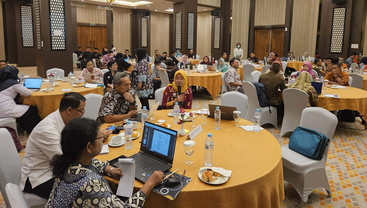 KERJA CEPAT: DKK Kudus gelar rapat koordinasi penerapan ILP di hotel Griptha Kudus baru-baru ini.