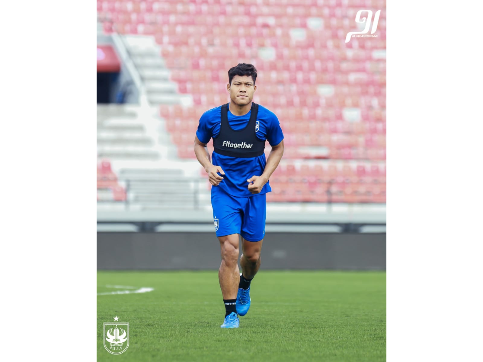 SIAP : Wahyu "Hulk" Prastyo bek tengah PSIS Semarang kembali dipanggil timnas senior. (TIM MEDIA PSIS SEMARANG)