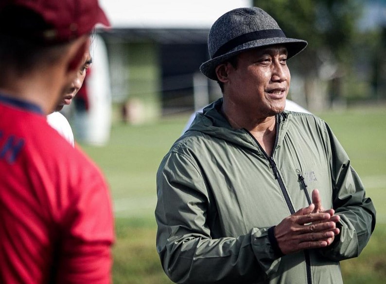Saiful Arifin pembina yayasan yang menanungi Safin Pati Sports School (SPSS). (SPSS UNTUK RADAR KUDUS)