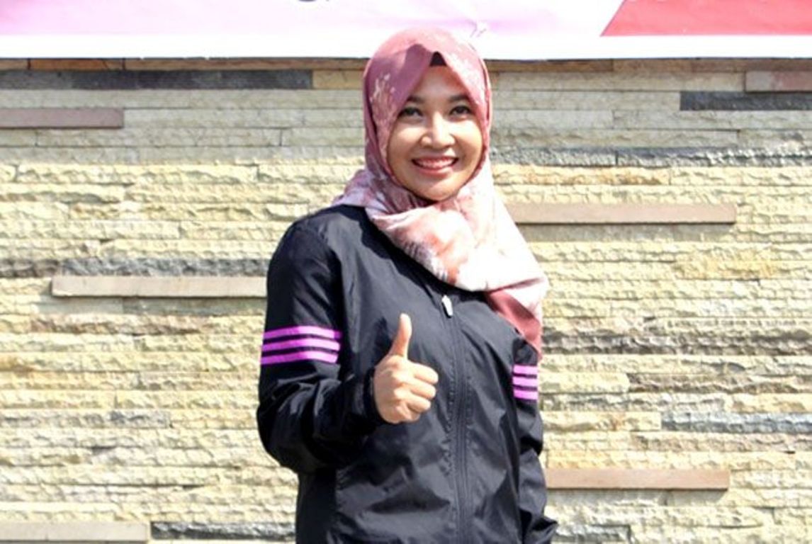 POTENSIAL : Vivit Dinarini Atnasari (Mbak Vivit) diisukan kader di internal Partai Nasdem Rembang untuk nyalon. (WISNU AJI/RADAR KUDUS)