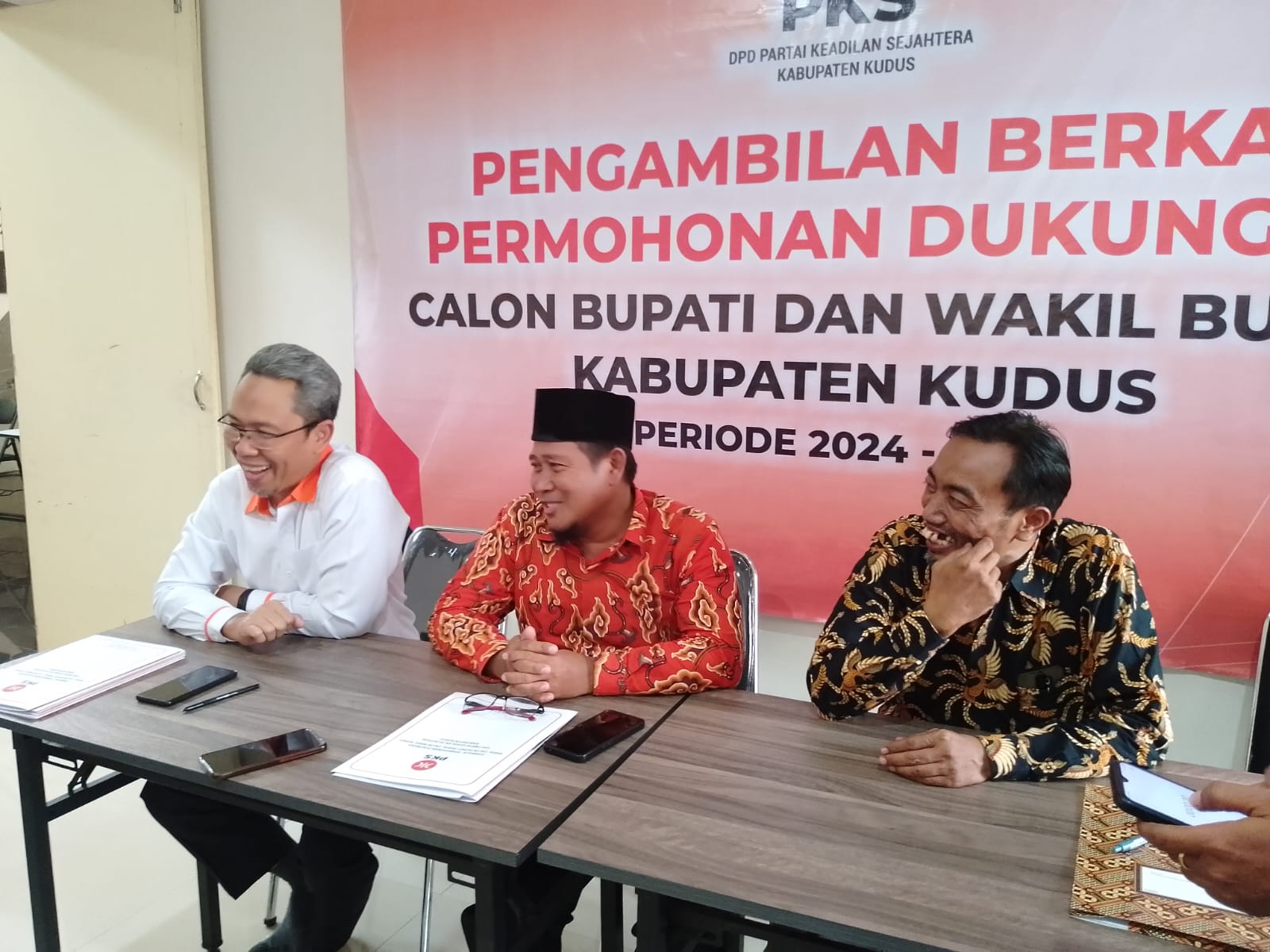 &nbsp;DIBUKA: DPD PKS Kudus membuka proses penjaringan dan pendaftaran Bacabup dan Bacawabup Kudus. (PKS KUDUS UNTUK RADAR KUDUS)