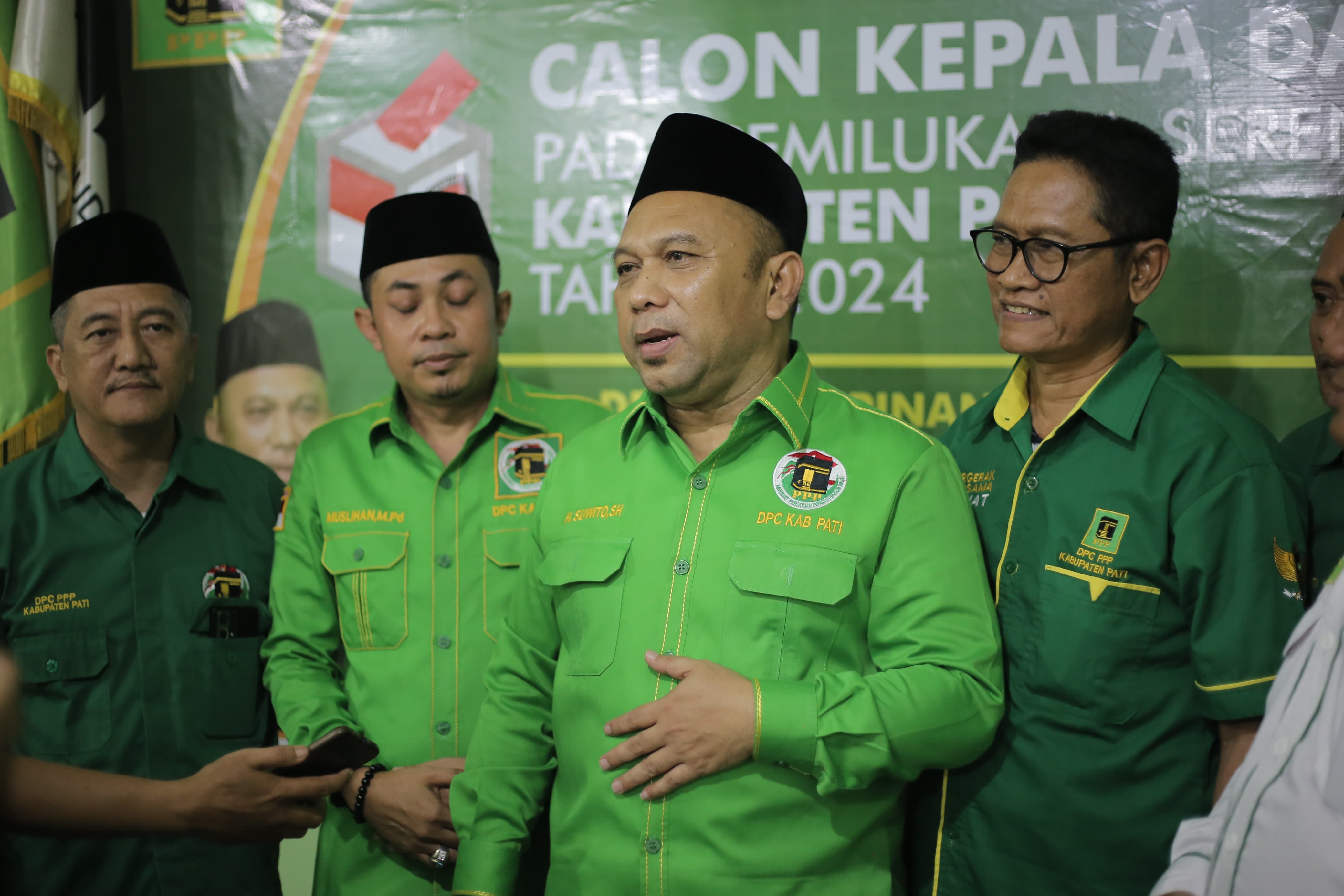 SIAP BERTARUNG: Suwito, Ketua Desk Pilkada DPC PPP Pati. (DPC PPP PATI UNTUK RADAR KUDUS)