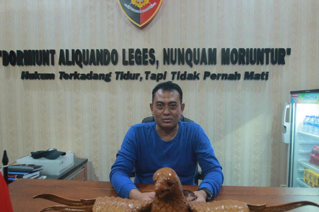 BERI KETERANGAN: Kasatreskrim Polres Jepara AKP Ahmad Masdar Tohari. (MOH. NUR SYAHRI MUHARROM/RADAR KUDUS)