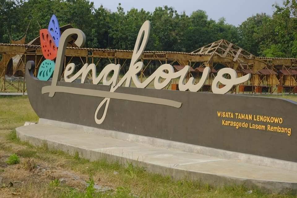 BERBENAH: Pasar Lengkowo, Karasgede, Lasem, akan dibuka lagi setelah beberapa tahun ini tak beroperasi. (PEMDES KARASGEDE UNTUK RADARPATI.ID)