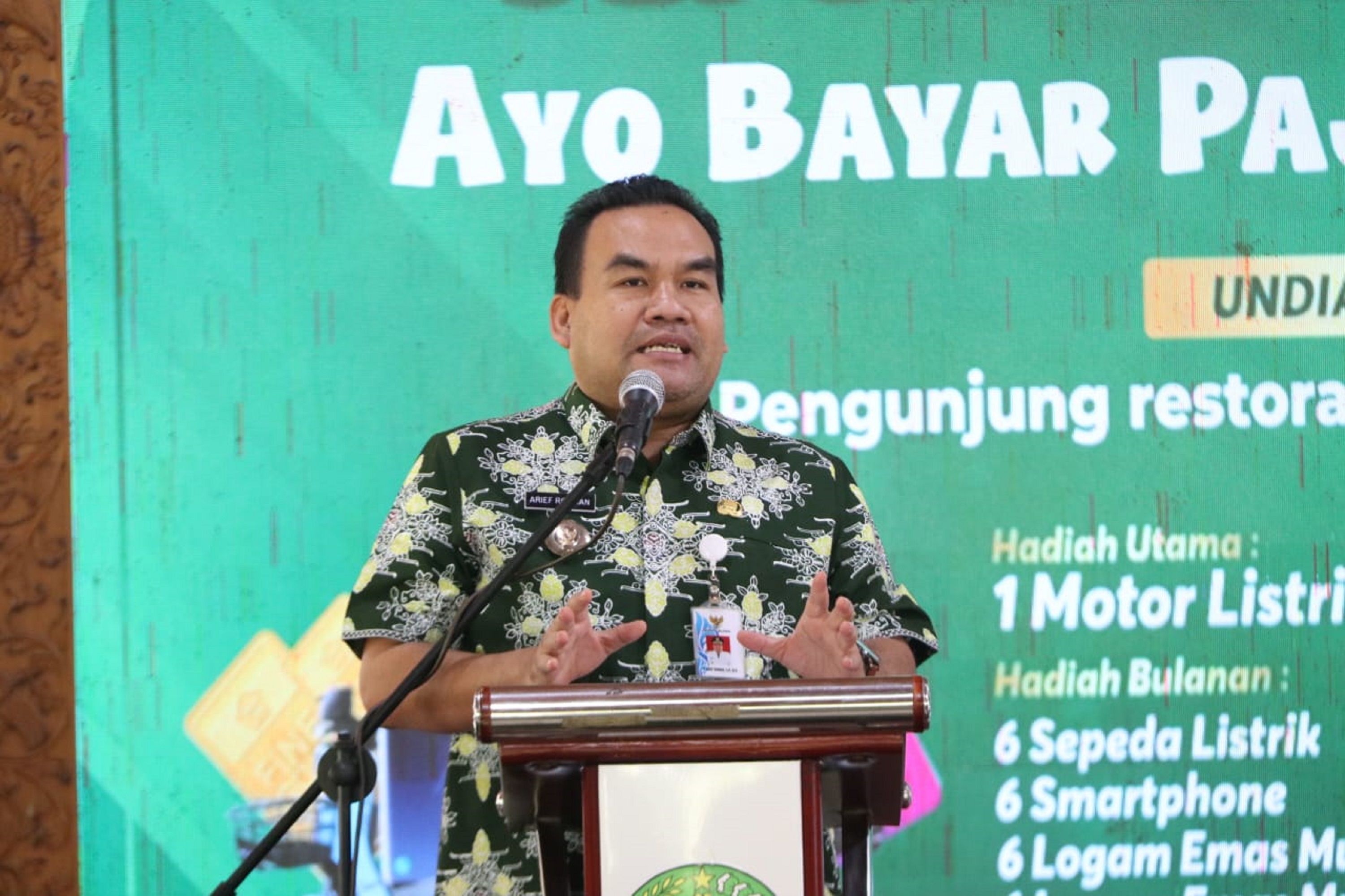 CALON KUAT: Bakal Calon Bupati Blora, Arief Rohman.  &nbsp;
