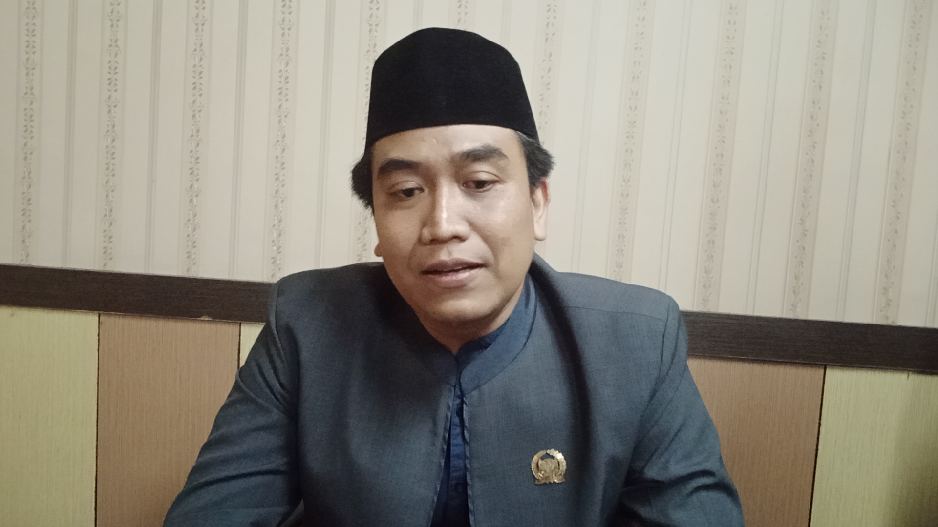 Anggota Komisi D Achlif Nugroho Widi Utomo. EKO SANTOSO/RADAR KUDUS