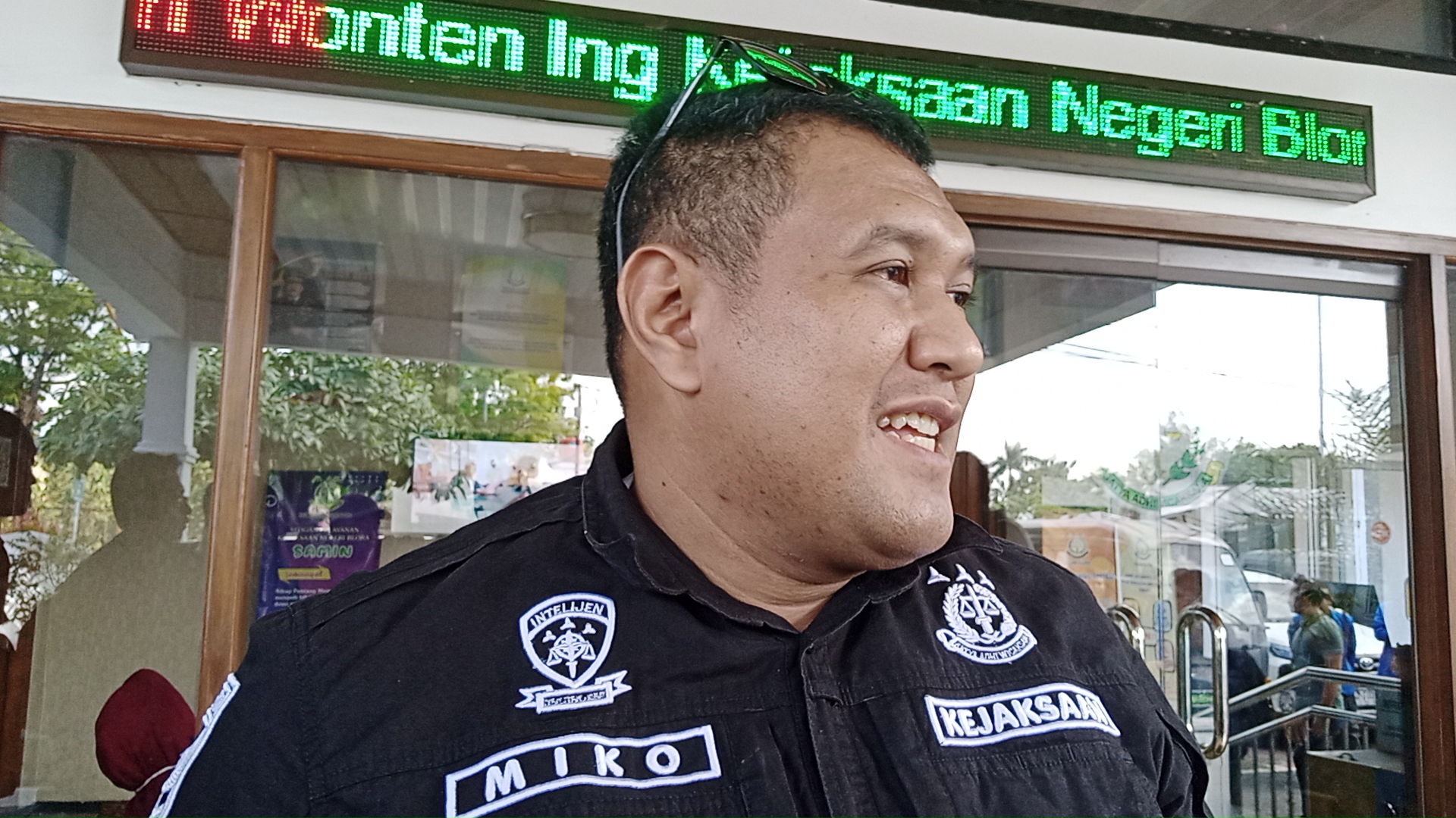 BERPOSES : Kasi Intel Kejari Blora Jatmiko. (EKO SANTOSO/RADAR KUDUS)