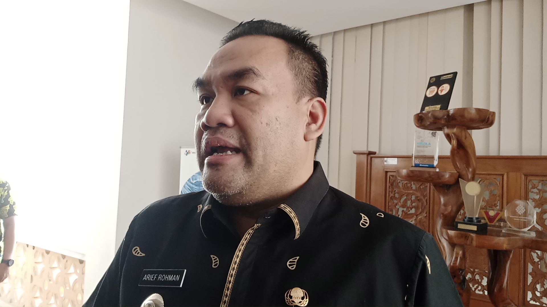 Bupati Blora Arief Rohman. EKO SANTOSO/RADAR KUDUS