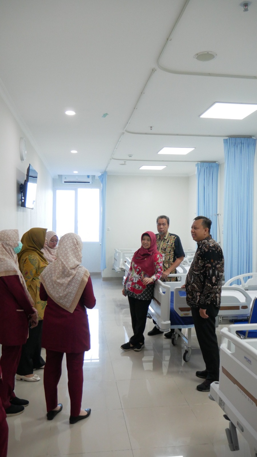 TIM VERIFIKASI: RS Sarkies Aisyiyah Kudus dilakukan verifikasi dari tim Kementerian Kesehatan dan DKK Kudus baru-baru ini. RS SARKIES AISYIYAH KUDUS UNTUK RADAR KUDUS
