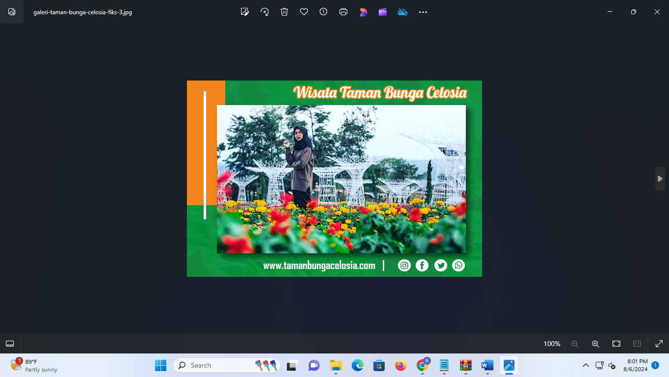 Taman Celosia Semarang. (sumber: website New Celosia)