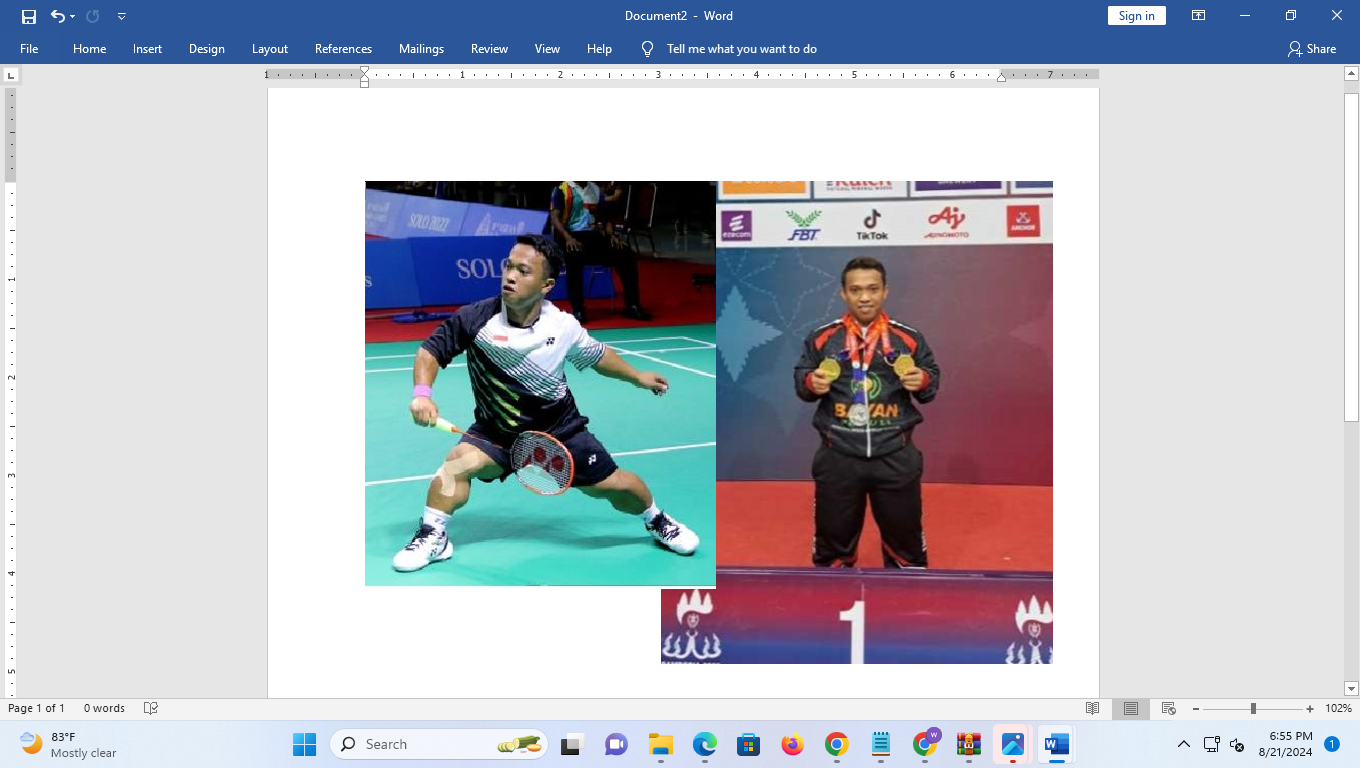 BANJIR DUKUNGAN: Atlet parabadminton Jepara Subhan akan berlaga di Paralympic Paris 2024. (berbagai sumber)