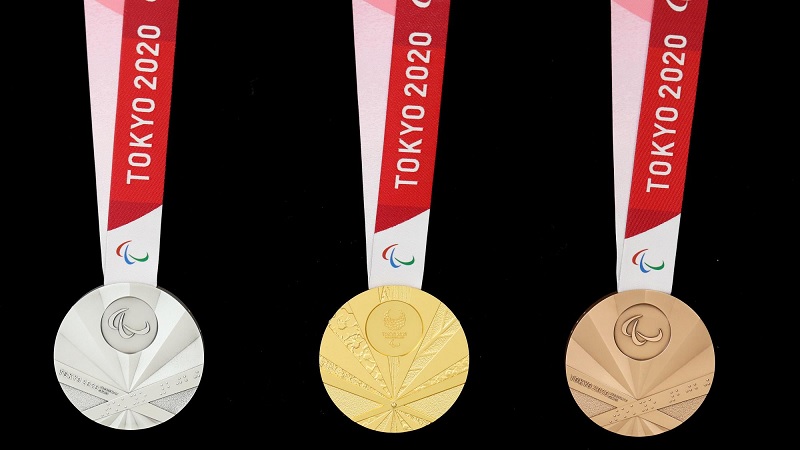 ILUSTRASI: Medali Paralympic Tokyo 2020. (sumber Paralympic)