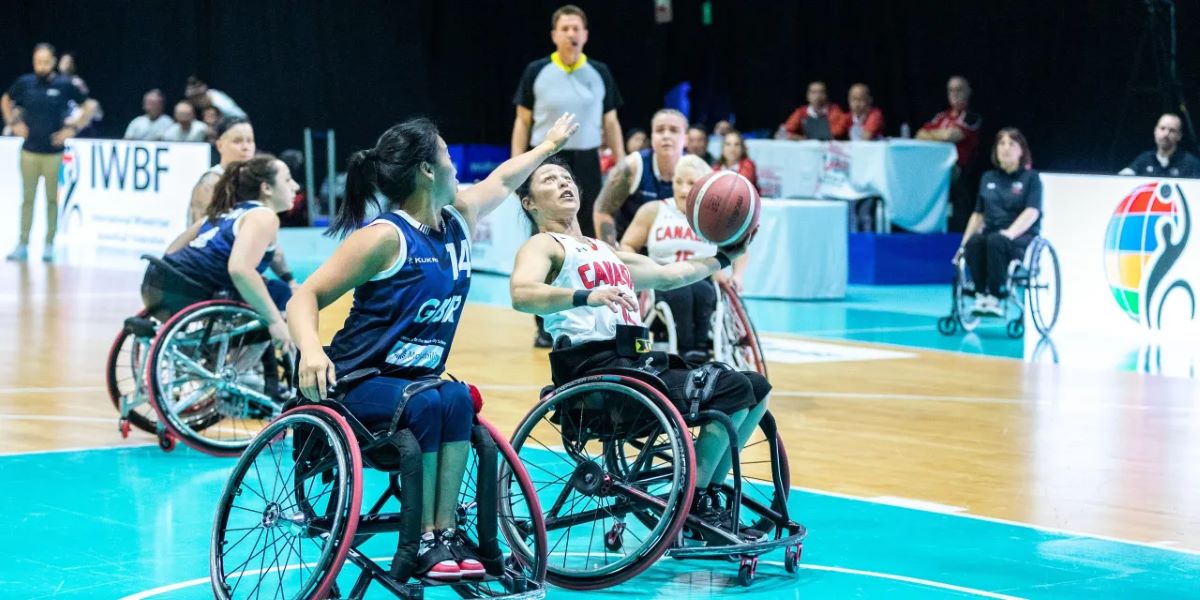 MENYITA PERHATIAN: Bola basket sepatu roda menjadi sorotan di Paralimpiade Paris 2024. (sumber: ibwf.org)
