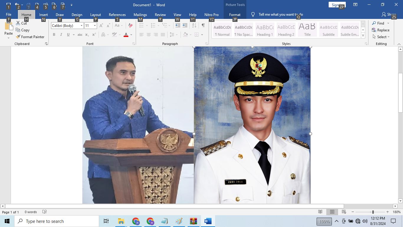 mantan Gubernur Jambi Zumi Zola. (istimewa)