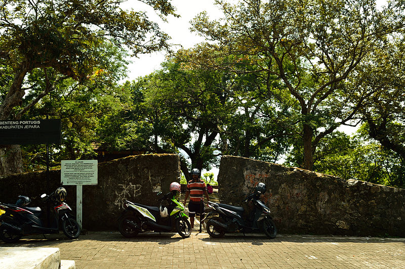 MISTIS: Salah satu lokasi wisata di Jepara yang terkenal mistis ialah Benteng Portugis. (OSTIAMARE/WIKIPEDIA)