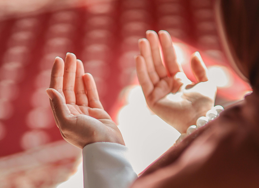 Ilustrasi Orang Berdoa