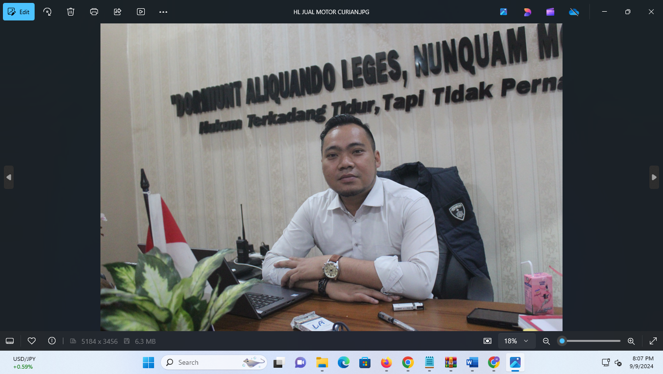 Kasatreskrim Polres Jepara, AKP Yorisa Prabowo (FIKRI THOHARUDIN/RADAR PATI)
