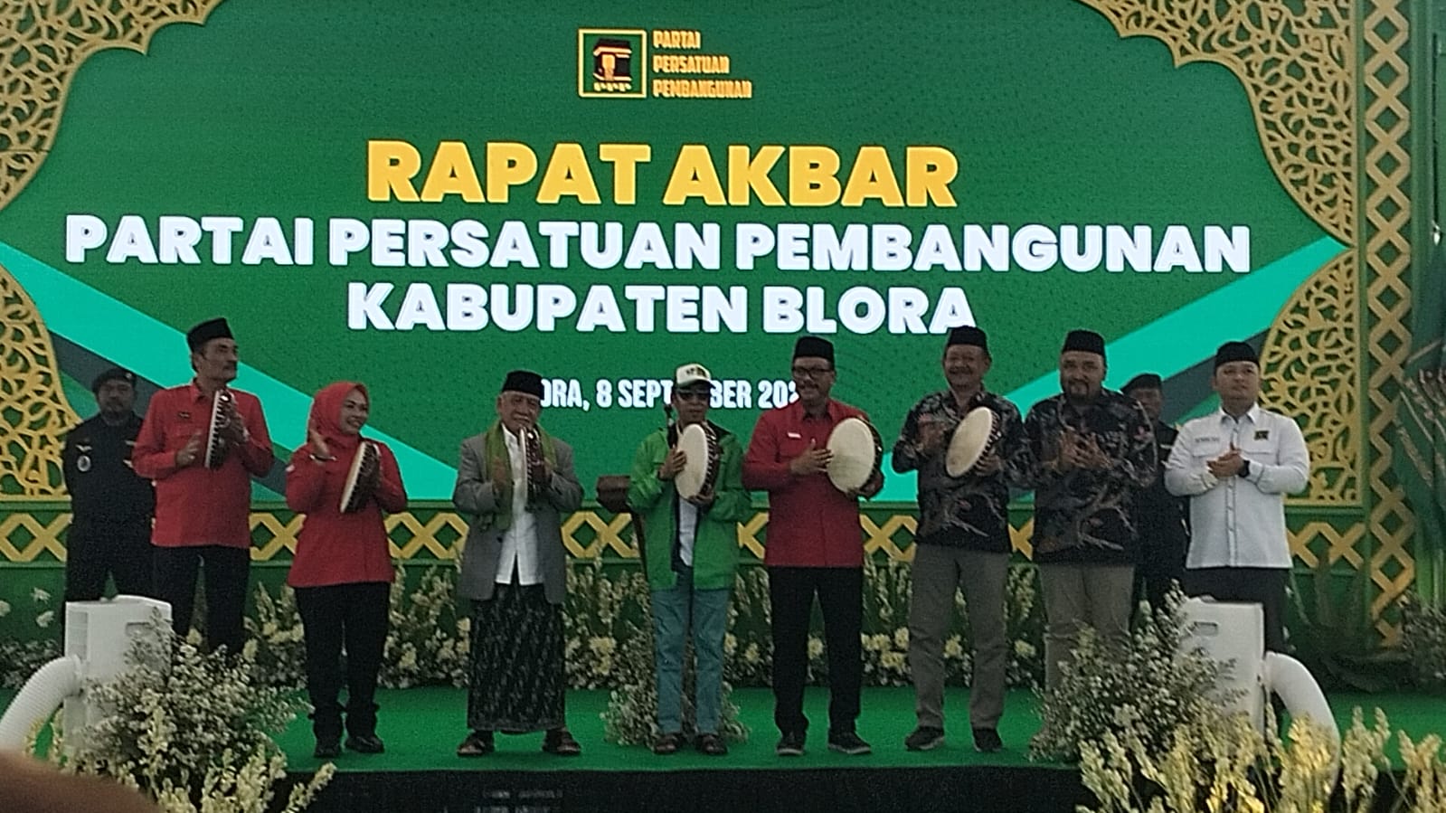 PERSIAPAN: PPP saat gelar konsolidasi akbar. EKO SANTOSO/RADARPATI.ID