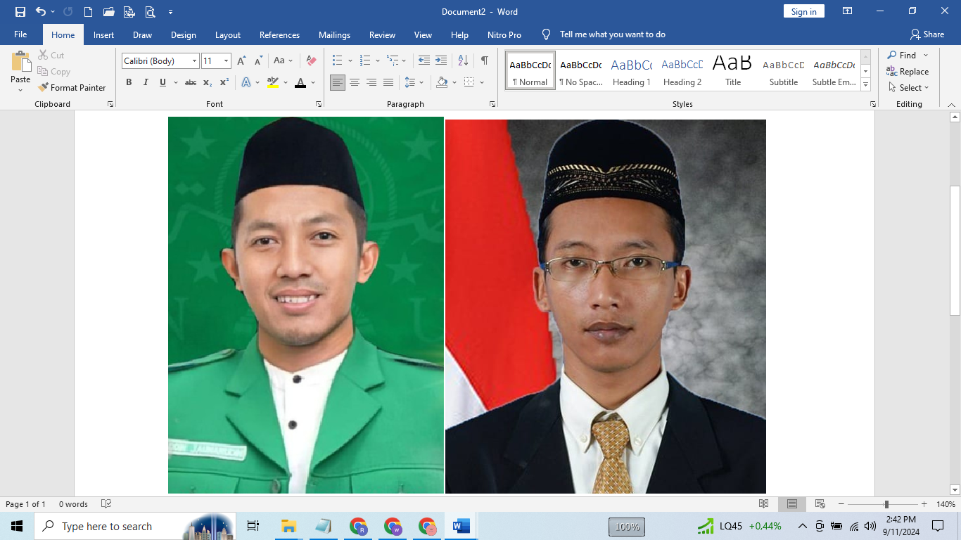 PW JATENG DI-CARETAKER: Ketua Umum PP GP Ansor  Addin Jauharudin (kiri). Wakil Ketua PC GP Ansor Kudus Abdul Rozaq. (kanan)