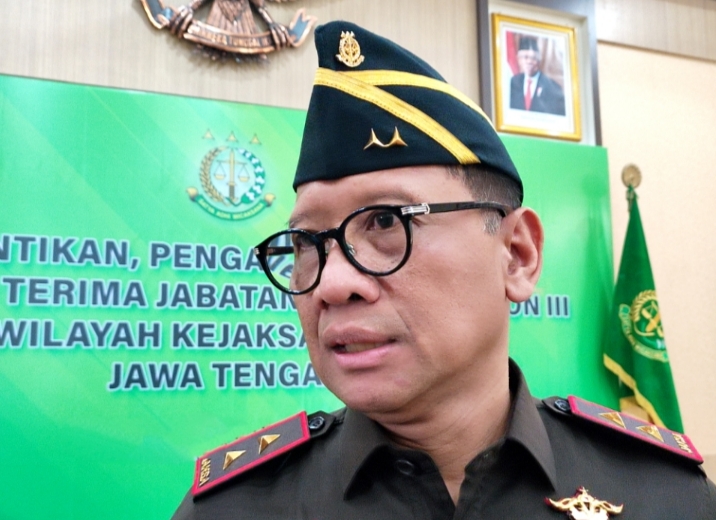 Kepala Kejaksaan Tinggi (Kajati) Jawa Tengah, Ponco Hartanto. IDA FADILAH/RADARPATI.ID