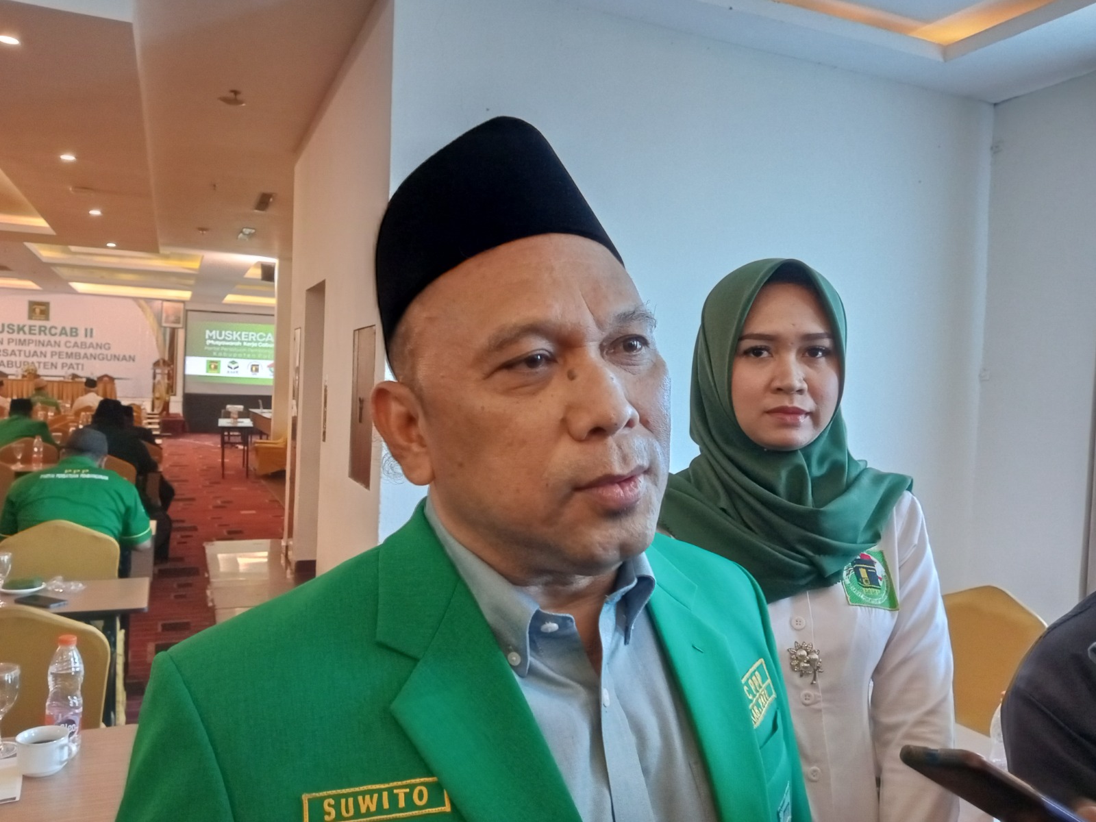 POSITIF : H. Suwito politisi senior PPP Kabupaten Pati diajukan sebagai pimpinan DPRD Pati periode 2024 - 2029. (ACHMAD ULIL ALBAB/RADAR KUDUS)