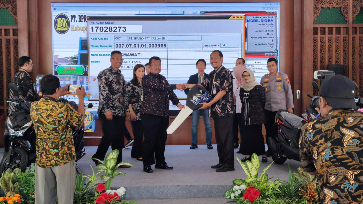 PT BPR BKK PATI (Perseroda) menggelar acara Gebyar Undian Tamades tahun 2024. Kegiatan ini dilaksanakan pada Rabu (18/9)