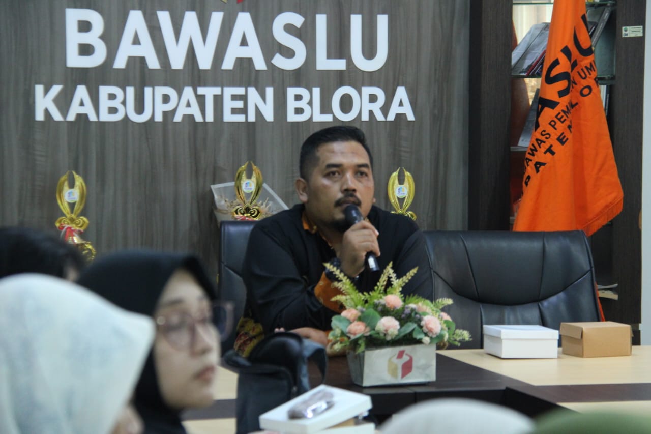 Anggota Bawaslu Blora, Irfan Syaiful Masykur BAWASLU BLORA UNTUK RADARPATI.ID
