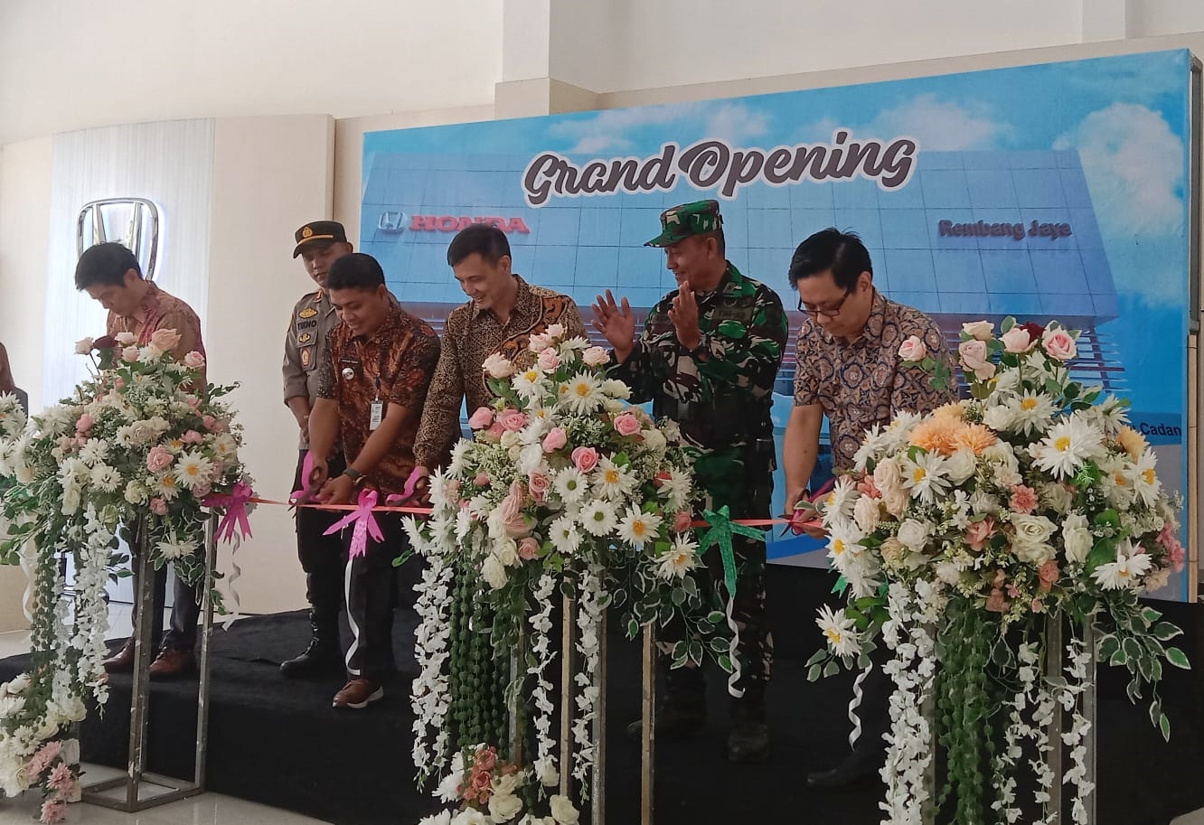 GRAND OPENING: Dealer Honda Rembang Jaya hadir di Jalan Diponegoro nomor 89, Rembang
