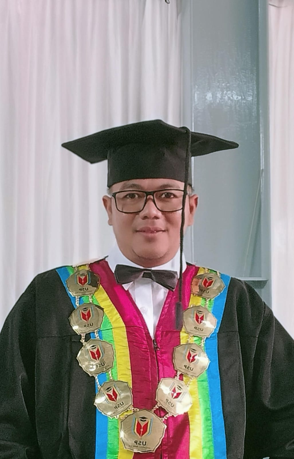Pembantu Rektor II Bidang  Administrasi dan Keuangan USP Dr. Ahmad Rifa