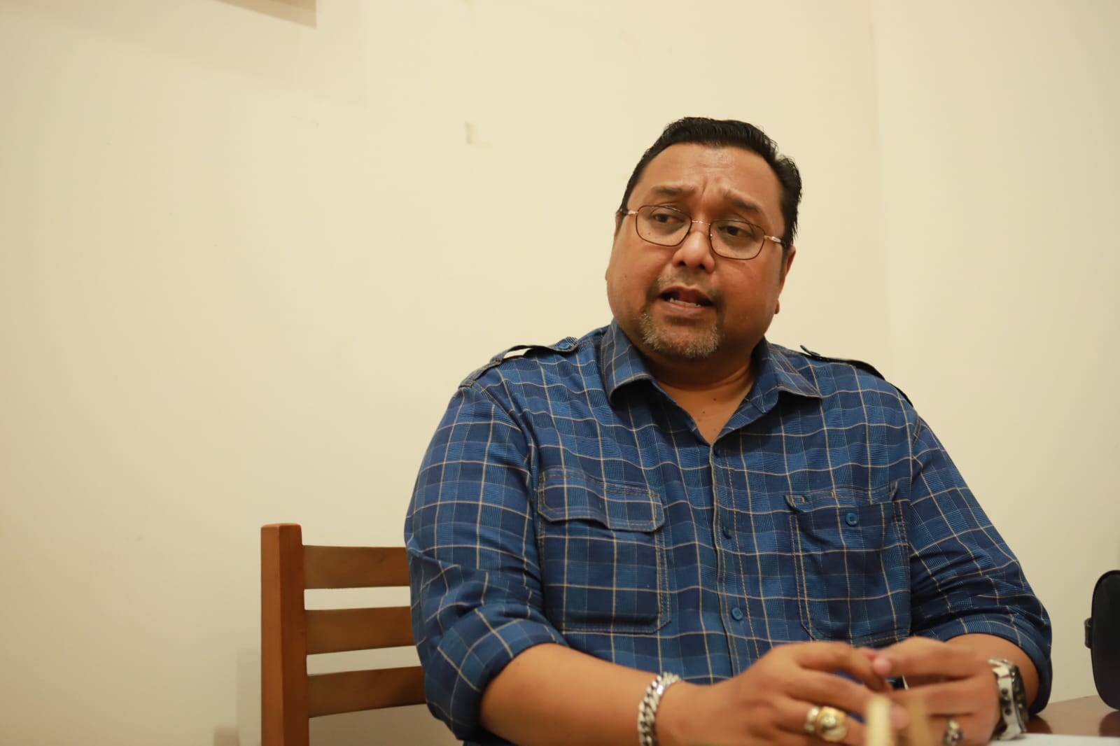 CEO Persipa Pati Joni Kurnianto. (ACHMAD ULIL ALBAB/RADAR KUDUS)