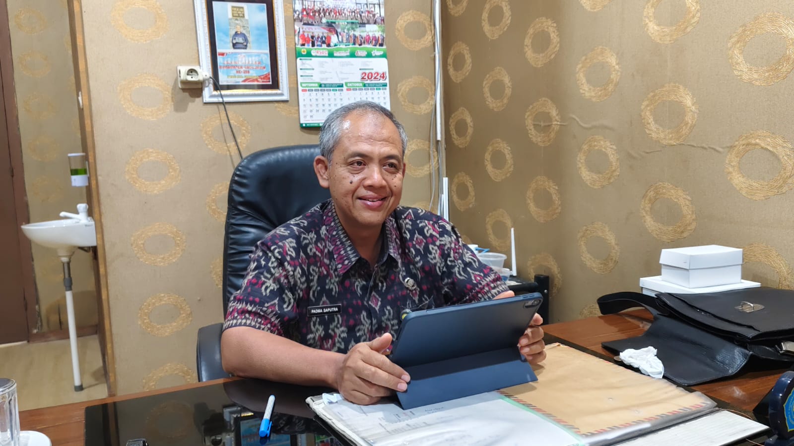 Kepala BKPPD Grobogan Padma Saputra. (SIROJUL MUNIR/RADARPATI.ID)