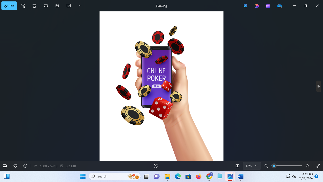 ILUSTRASI Judi Onlie. (Freepik)