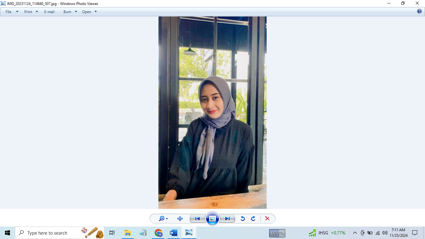 Ulin Intan Saputri. (DOK PRIBADI)