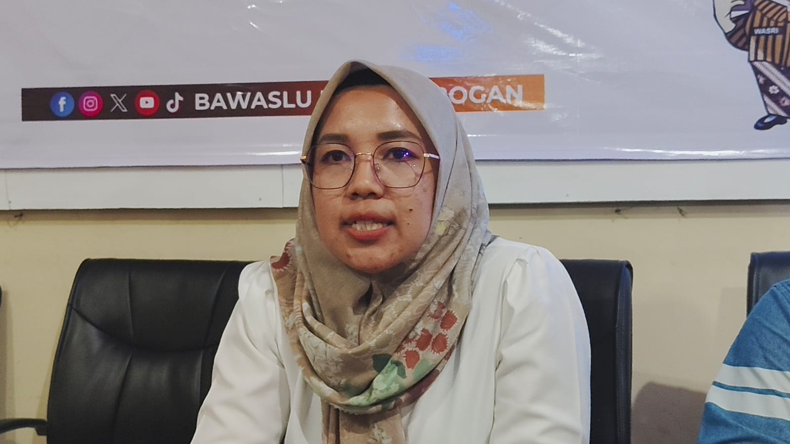 Ketua Bawaslu Grobogan Fitria Nitawitanti. (SIROJUL MUNIR/RADAR)