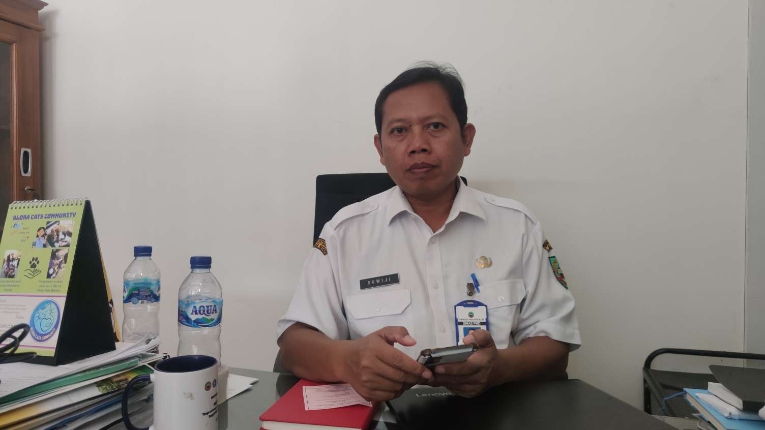 Suwiji - Kepala Bidang (Kabid) Penataan, Pengembangan, dan Pengelolaan Keuangan (ARIF FAKHRIAN KHALIM/RADARPATI.ID)