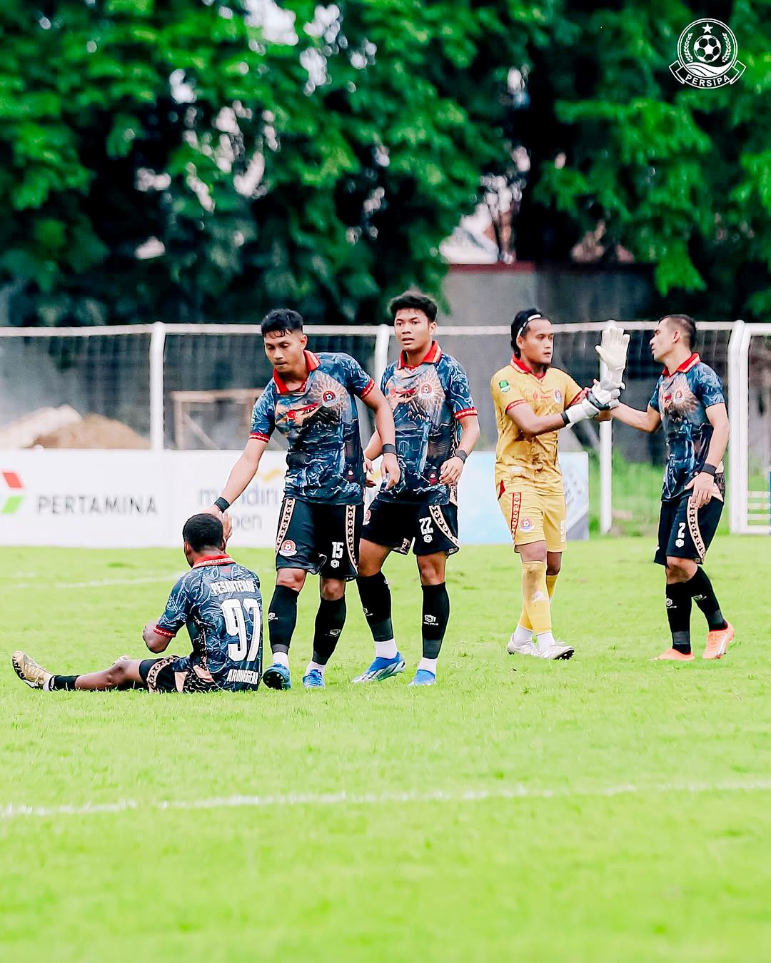SEMANGAT : Persipa Pati berhasil menaklukkan Persiku Kudus di kandangnya belum lama ini. (PERSIPA PATI UNTUK RADAR KUDUS)   &nbsp;