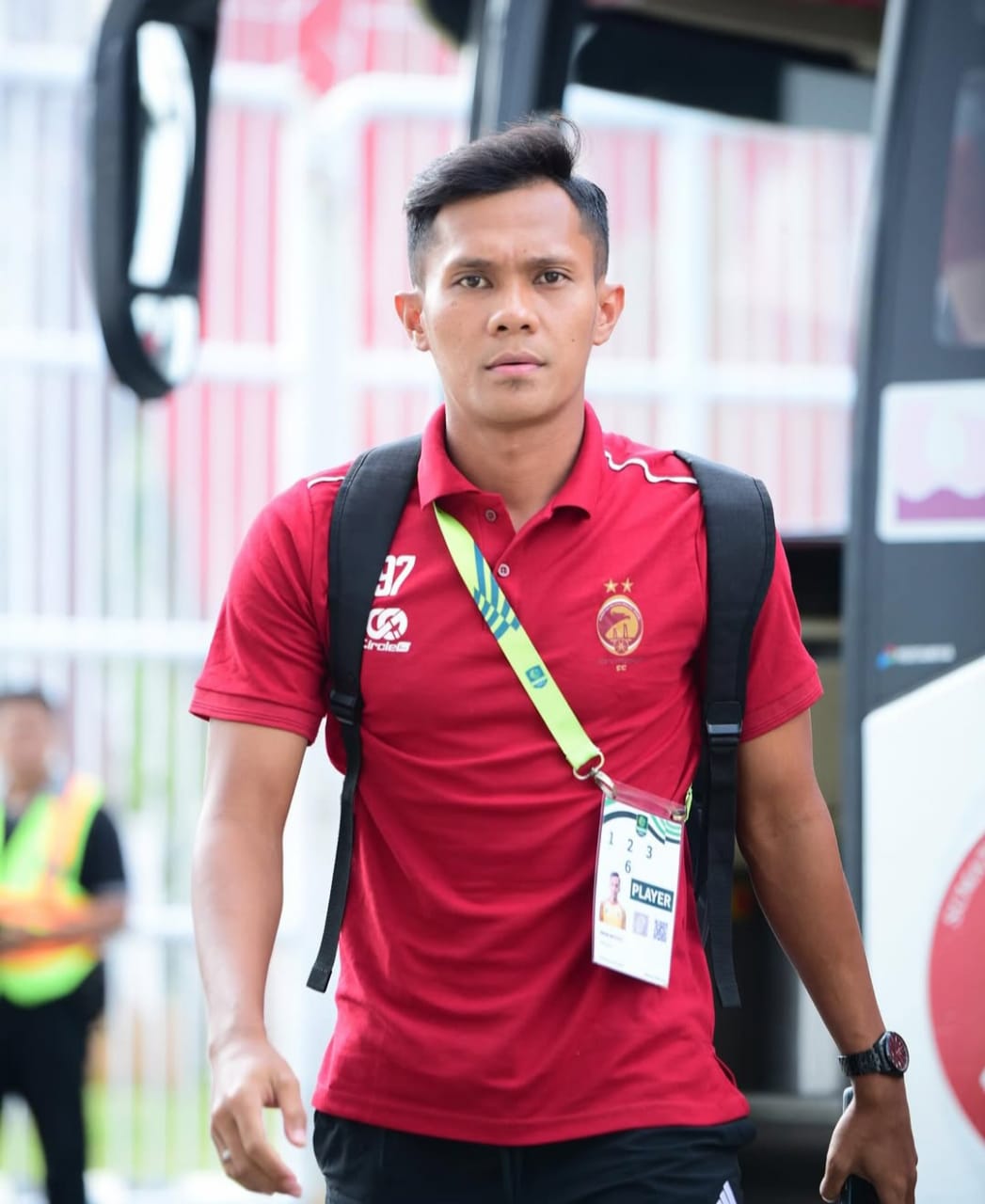 Imam Witoyo yang berposisi sebagai striker akan pulang kembali membela Persipa Pati. (INSTAGRAM SRIWIJAYA FC)
