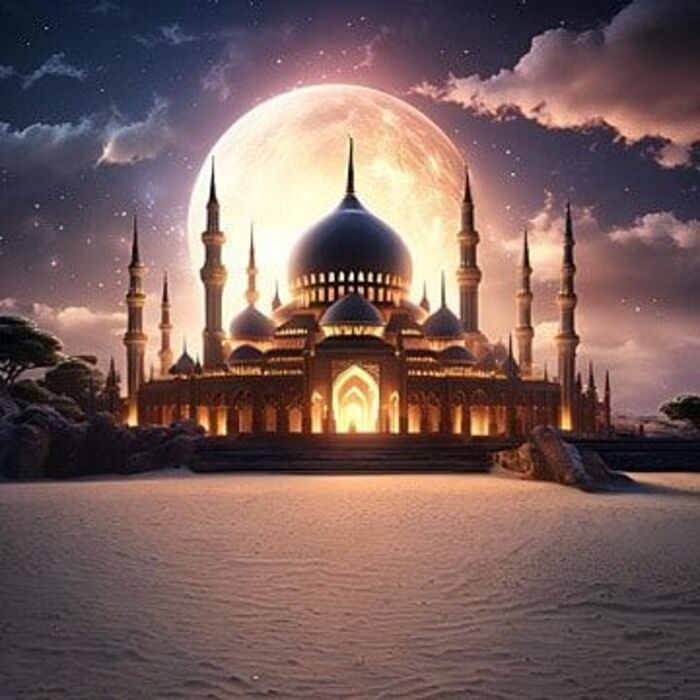 lustrasi Bulan Suci Ramadhan