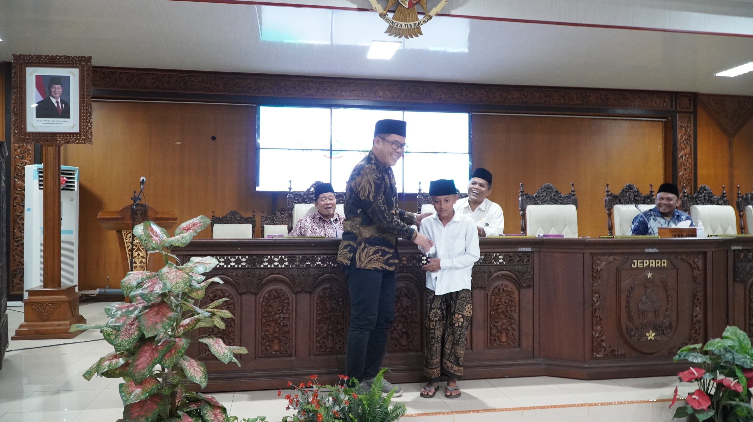 Ketua DPRD Jepara Lepas Ratusan Santri untuk Safari Dakwah Ramadhan di Jepara
