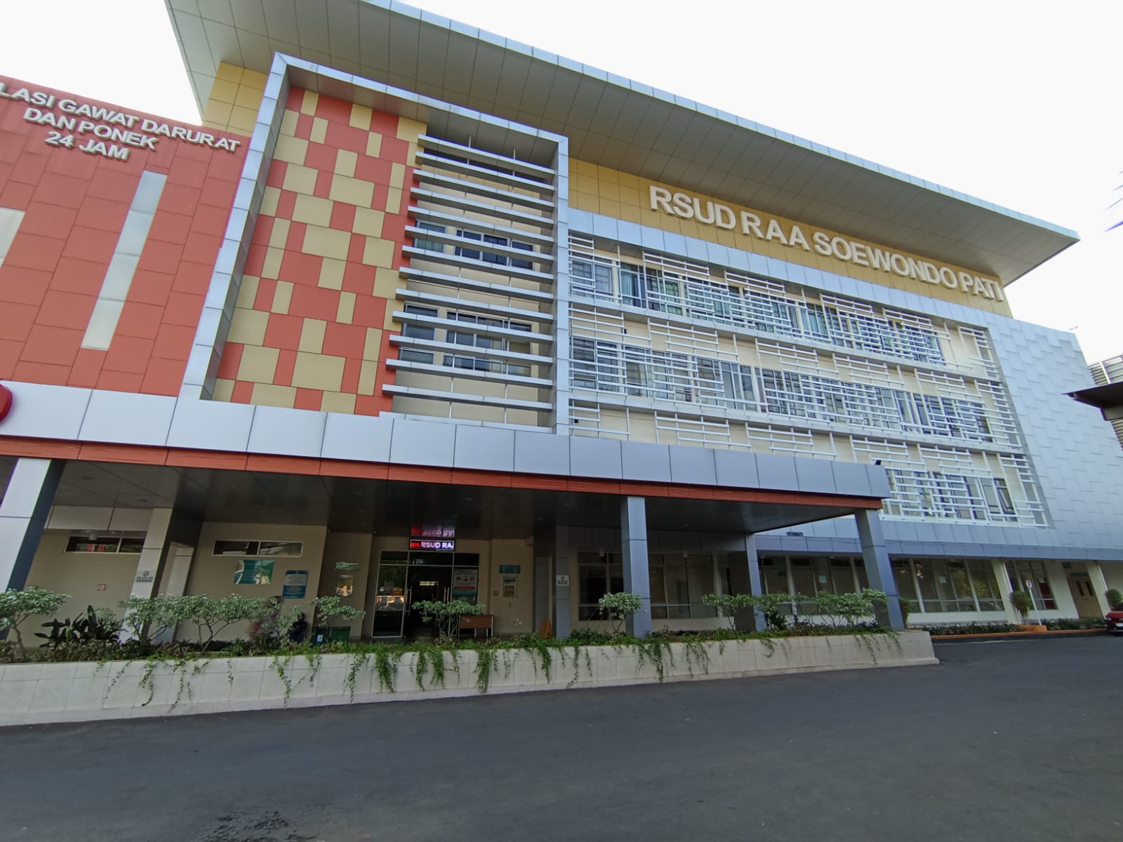 Gedung pelayanan RSUD Soewondo Pati. (ACHMAD ULIL ALBAB/RADAR KUDUS)