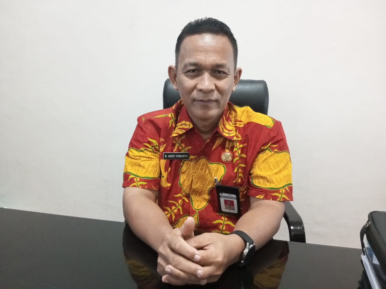 Kepala Dinas Tenaga Kerja Kabupaten Pati Bambang Agus Yunianto. (ACHMAD ULIL ALBAB/RADAR KUDUS)