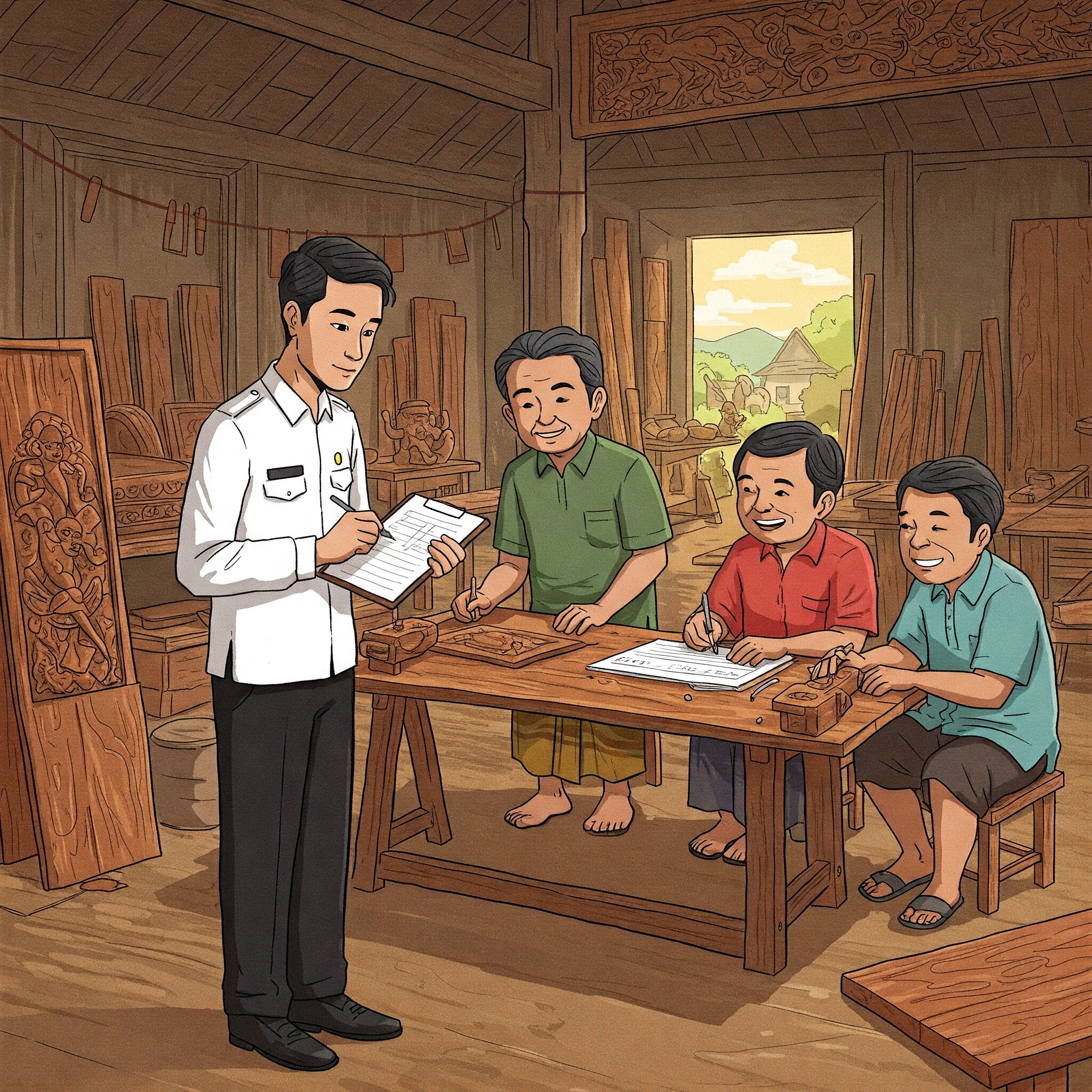 ILUSTRASI OLEH M. KHOIRUL ANWAR/AI/RADAR PATI