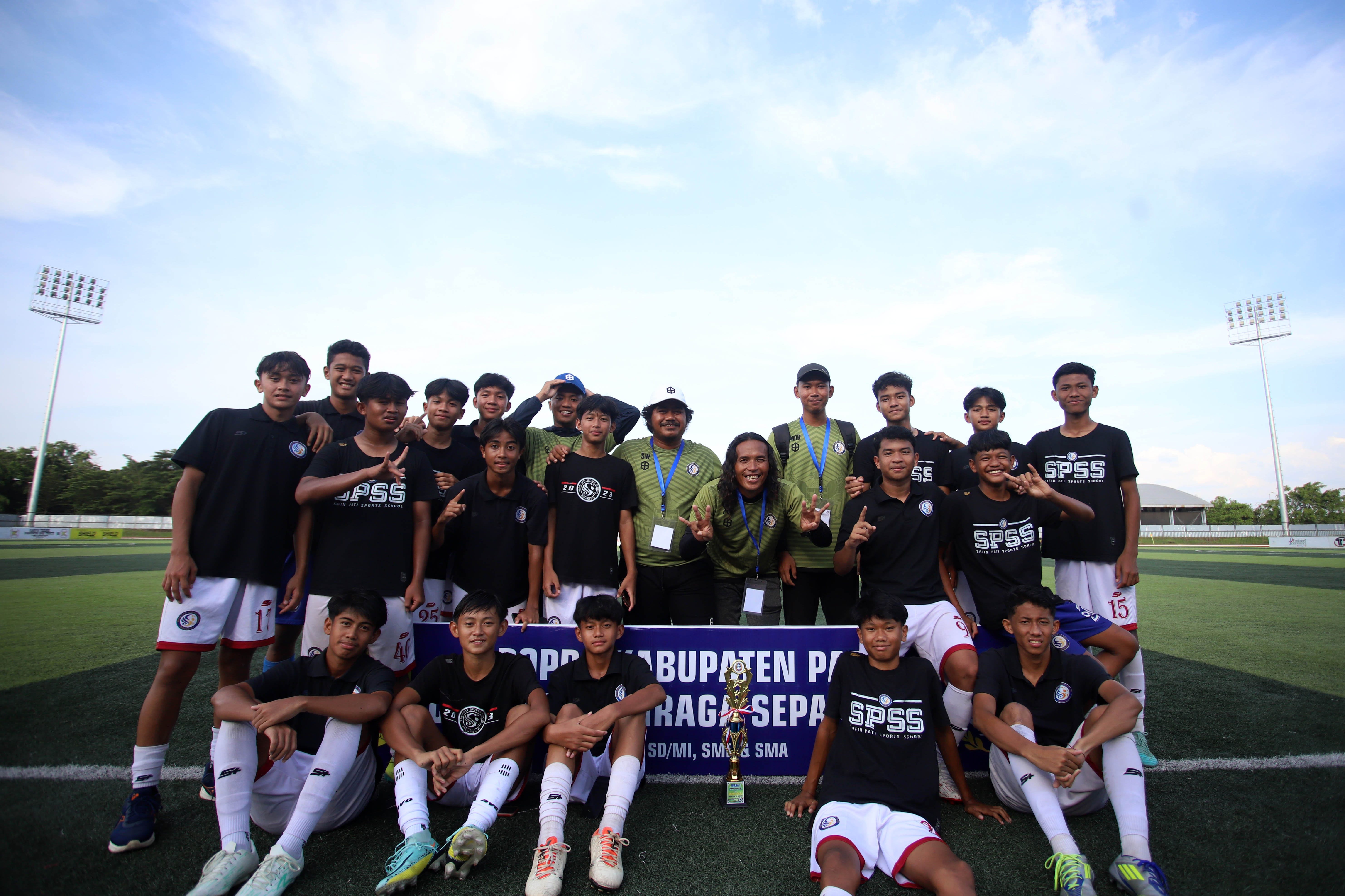 Tim Safin Pati Sports School memborong gelar juara POPDA Pati 2025. (DOK SPSS)