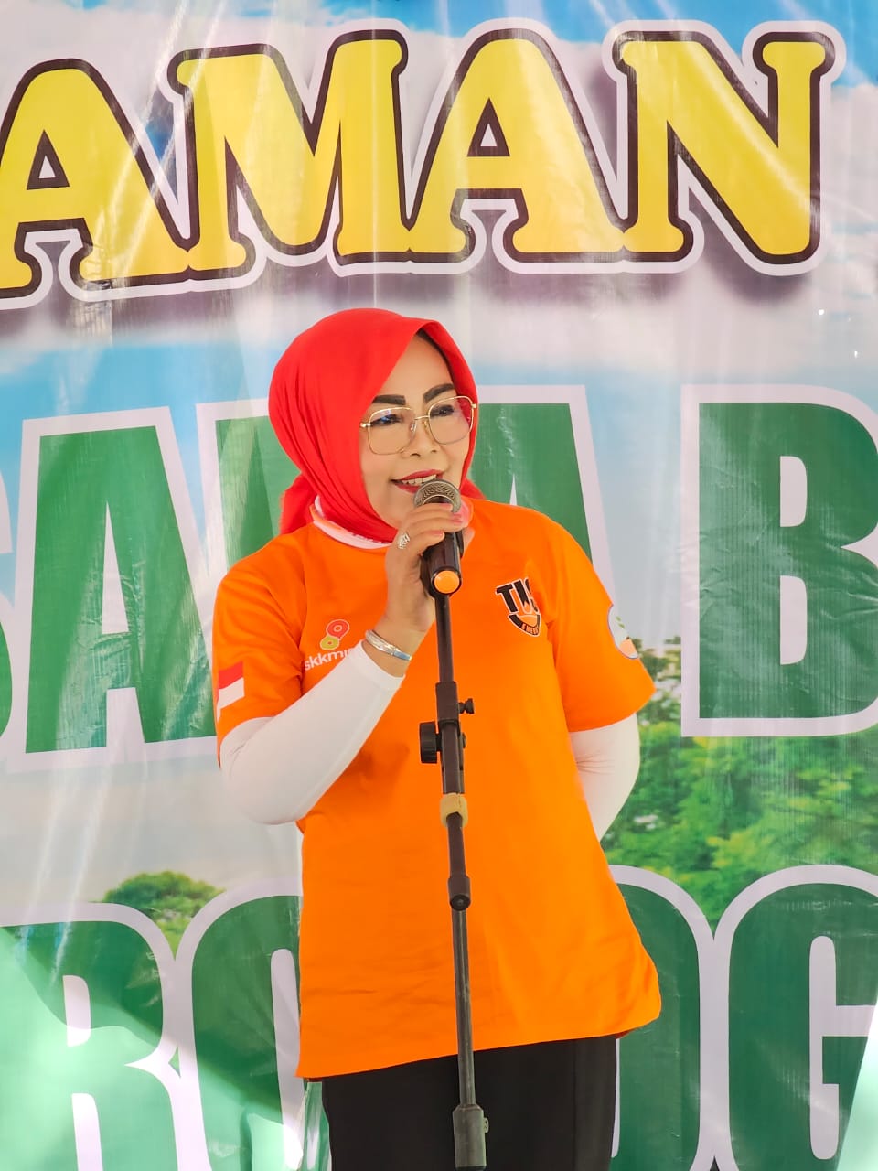 Mantan Bupati Grobogan Sri Sumarni kecam aksi anarkis di hari buruh. (INTAN MAYLANI/RADAR PATI