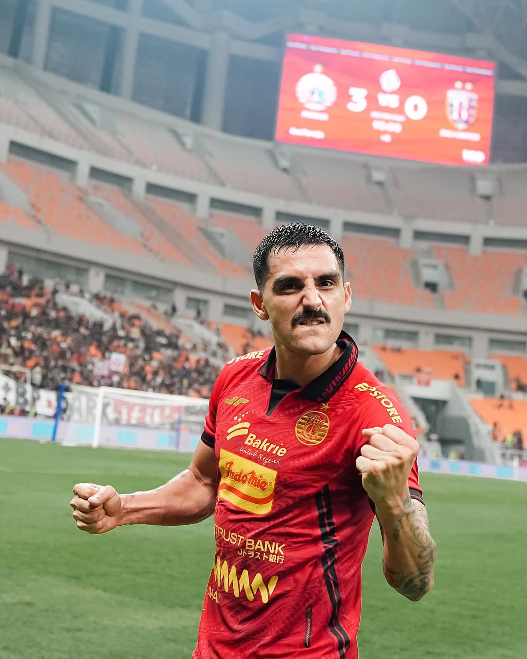 Pablo Andrade eks pemain Persija Jakarta dikabarkan merapat ke Persijap Jepara untuk Liga 1 musim 2025/2026. (INSTAGRAM)