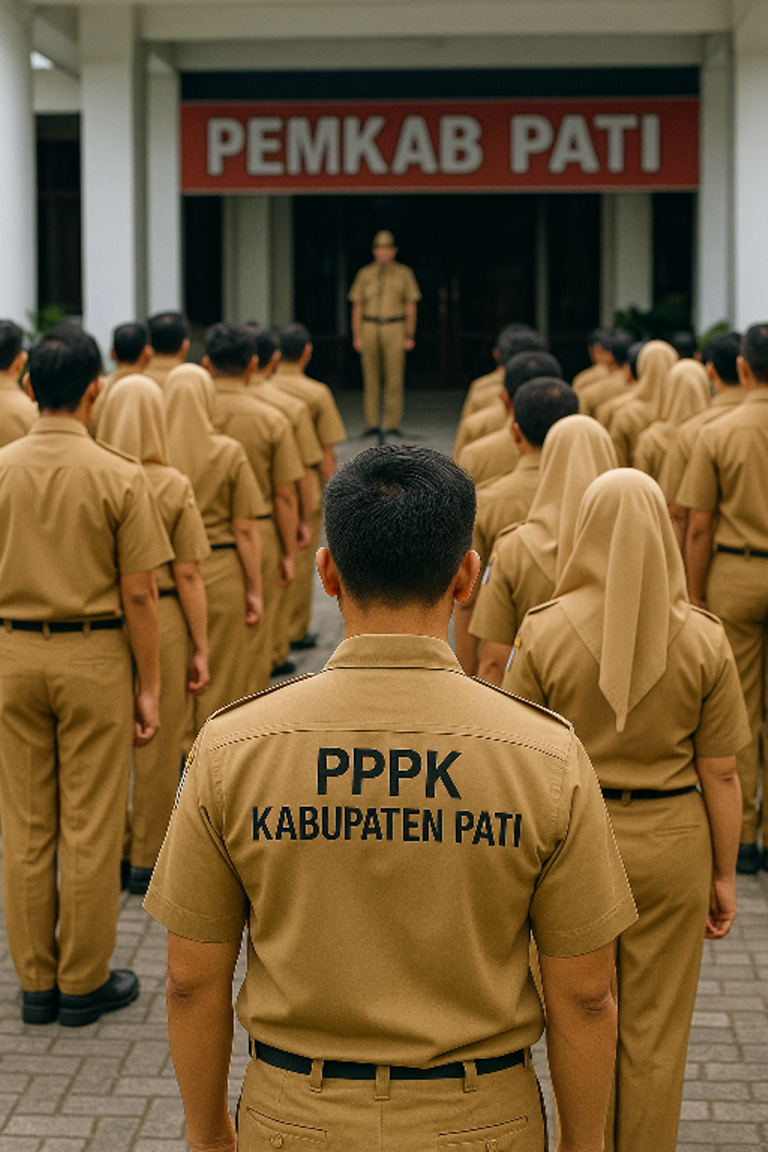 Ilustrasi Apel Pegawai Dilingkungan Pemkab Pati