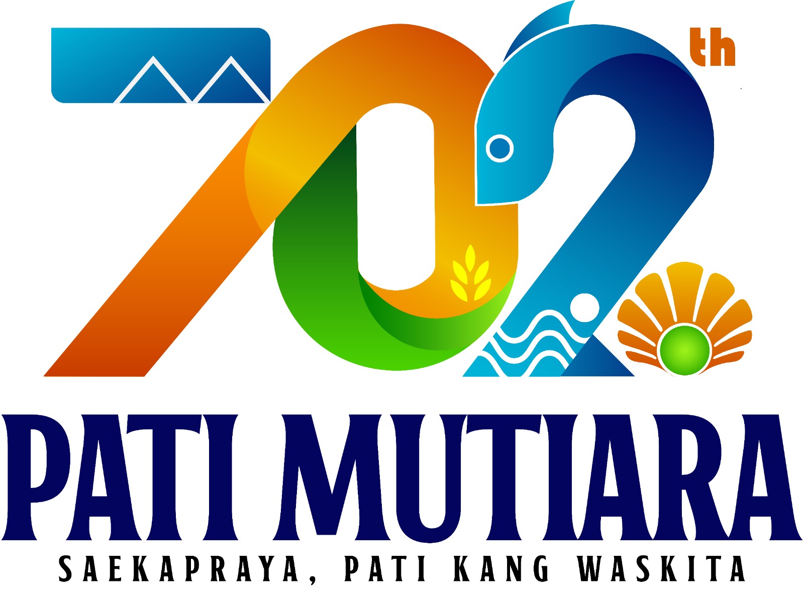 Logo hari jadi ke-702 Kabupaten Pati. (DISKOMINFO PATI)