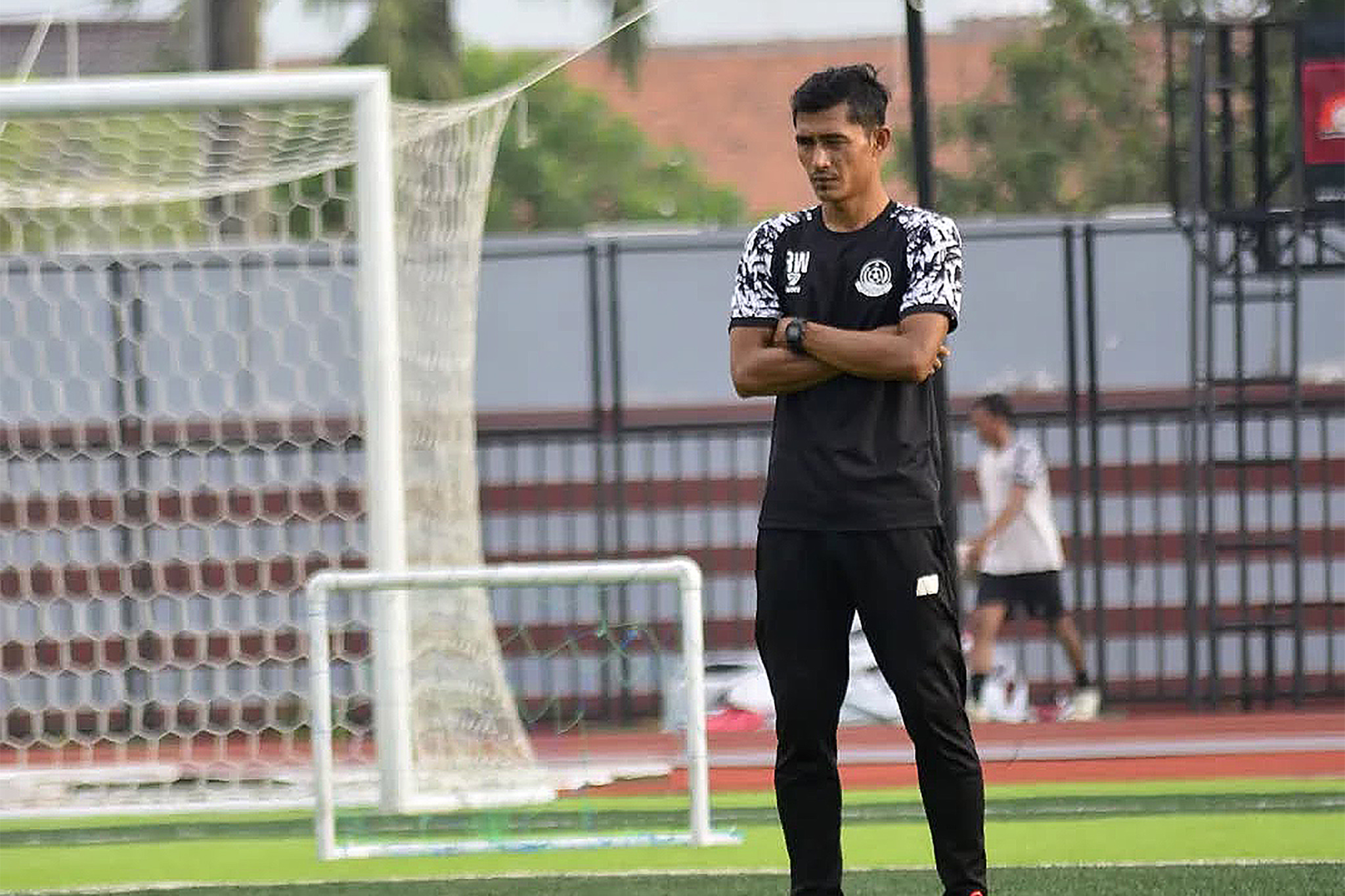 Rudi Widodo saat menjadi asisten pelatih Persipa Pati di Liga 2 musim 2022 kemarin. (DOK PRIBADI)