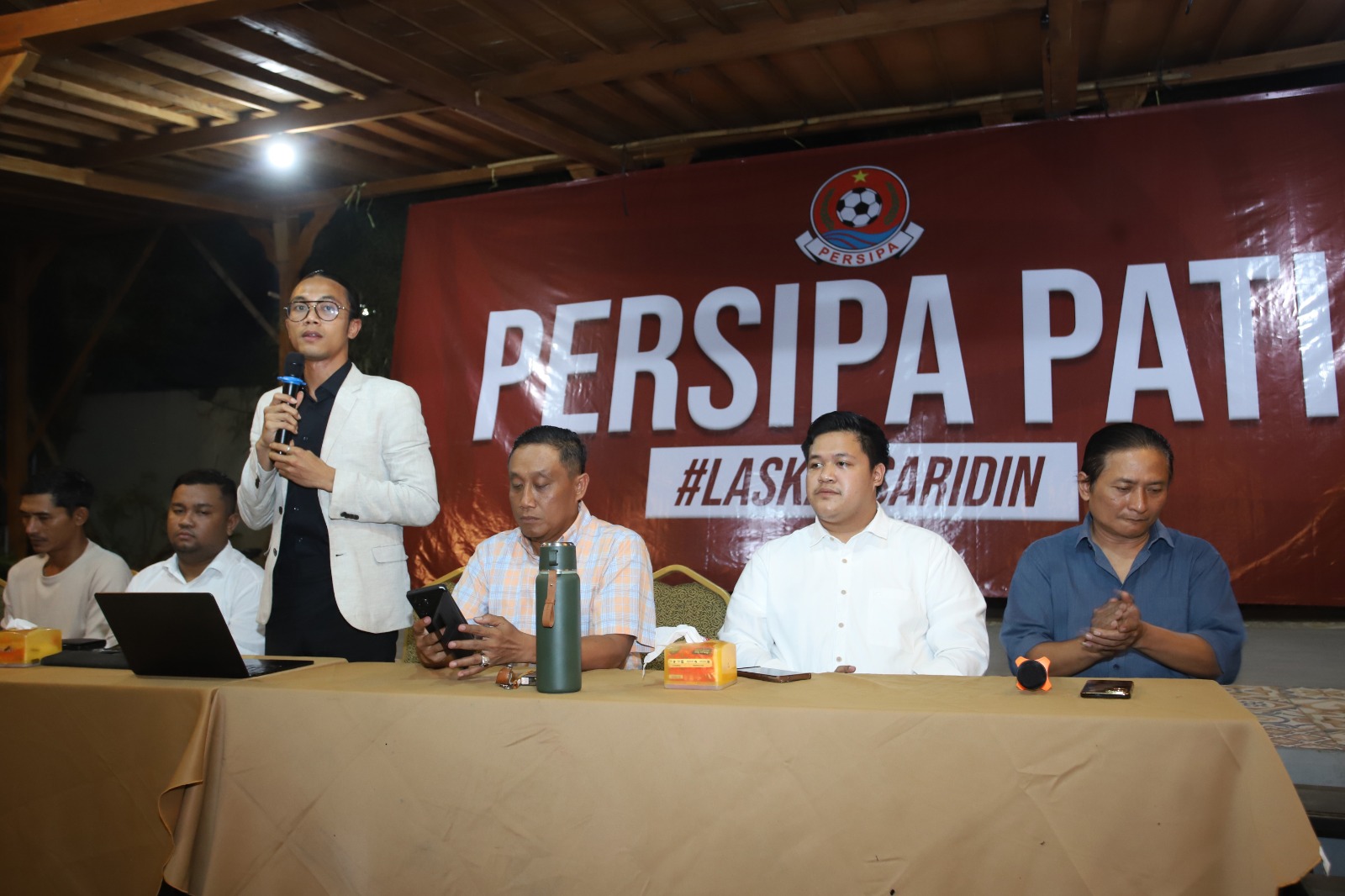 Rafi Rizqullah Arifin sosok muda yang kini menjabat CEO Persipa Pati di Liga 3 musim 2025/2026. (DOK PERSIPA PATI)