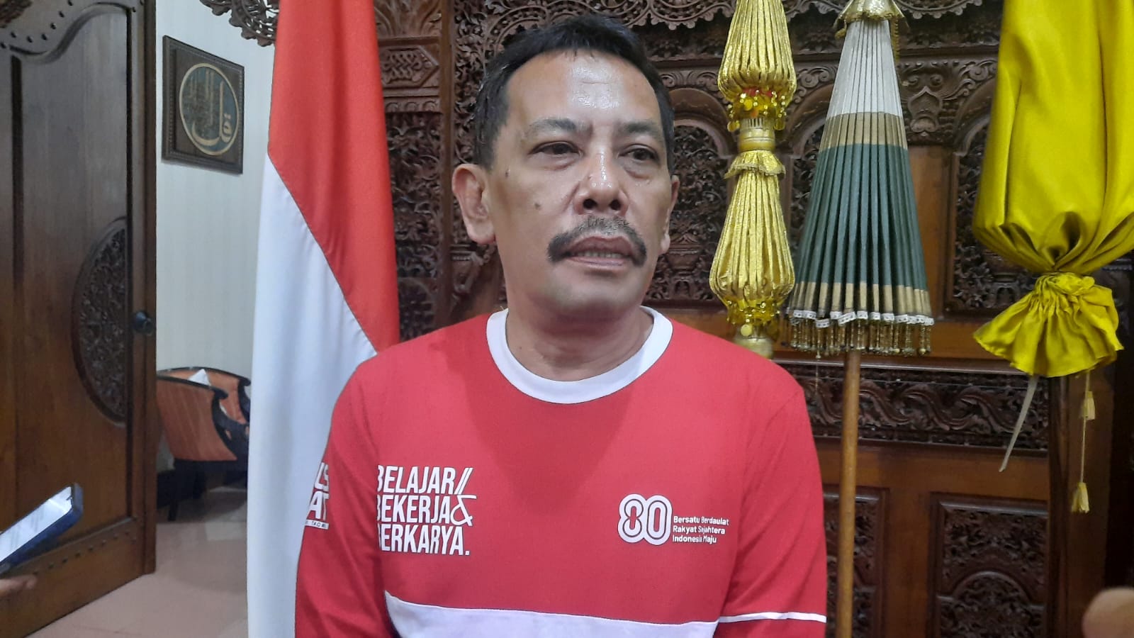 Kepala Inspektorat Kudus Eko Djumartono  &nbsp;
